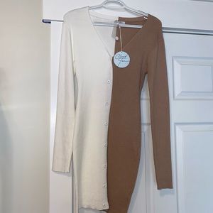 Color Block Boutique Dress
